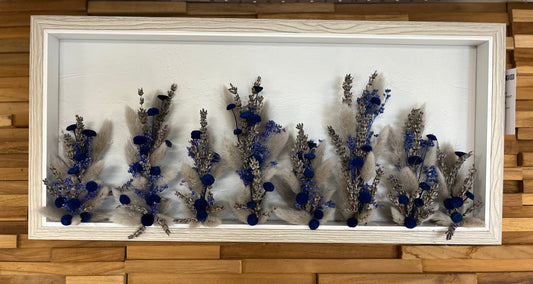 Cadre fleurs séchées