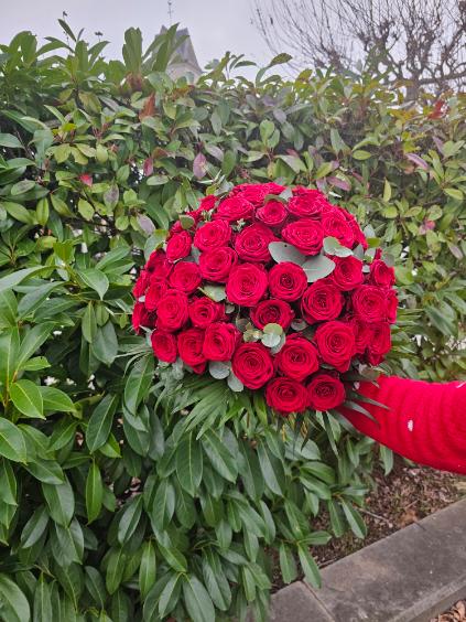 bouquet romantique