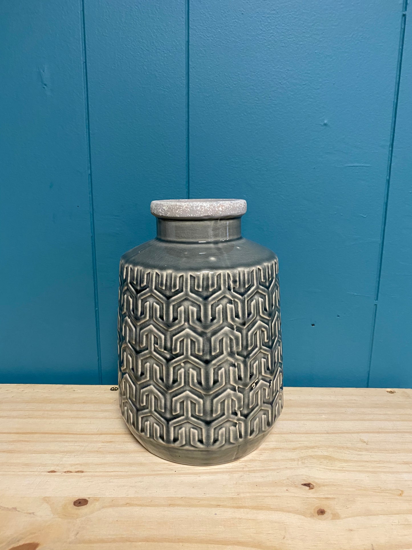 Vase gris